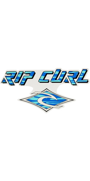 2026 Rip Curl Logo Stickers 132MUT - Black / Blue